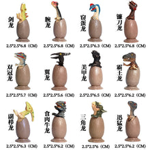 Load image into Gallery viewer, Mini Broken Egg Dinosaur Baby Model Children's Toy Gift Decoration Children's Gift Tyrannosaurus Cattle Dragon Wing Dragon Egg
