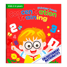 Load image into Gallery viewer, 20 Volumes Sticker Book Concentration Potential Development Stickers Children Enlightenment Baby Books for Early Education
