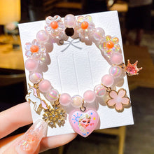 Load image into Gallery viewer, Bracelet Children Bracelet String Beads Crystal Female Cute Student Girlfriends Girl Fashion Princess
