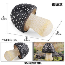 Load image into Gallery viewer, 19pcs/set Mushroom Model Vegetable Props Children's Puzzle Toy Decoration Decoration Scene Props
