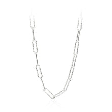 Load image into Gallery viewer, 925 Silver Sparkling Necklace Vintage Temperament Clavicle Chain Twin Necklace
