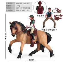 Load image into Gallery viewer, Micro Landscape Scene Decoration Horse Farm Toy Cattle Shed Farm Animal Model Toys Simulation Fence Accessories Animal Sand Table Toy
