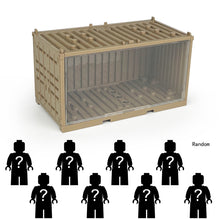 Load image into Gallery viewer, Package Container Equipment Special Police Doll Toy Small Particle Military Doll Children Assembling Building Blocks Toy
