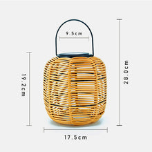 Load image into Gallery viewer, Garden Solar Lamp Waterproof Outdoor Lamp Vine Woven Decorative Lamp Ambience Light
