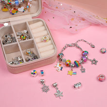 Load image into Gallery viewer, Children's Educational Handmade DIY Beaded Bracelet Set Creative Jewelry Bracelet Set Gift Box
