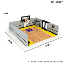 Load image into Gallery viewer, Jt017 Small Particle Scene Basketball Court Building Blocks Toy Wall Domestic Ornaments
