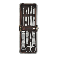 Load image into Gallery viewer, Zipper Bag 9 Pcs Stainless Steel Nail Clippers Set Nail Scissors Manicure Manicure Tools Beauty
