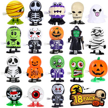 Load image into Gallery viewer, Halloween Wind-up Toy Suit Movable Winding with Eyes Jumping Ghost Tooth Witch Witch Gift
