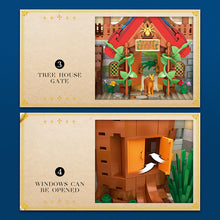 Load image into Gallery viewer, Building Blocks Street View Medieval Tree House Building Model Assembling Educational Toys Christmas Gifts for Children Teaching Toys
