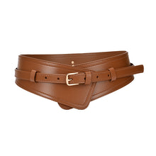Load image into Gallery viewer, Fashion Girdle Match with Coat Waist Pin Buckle Real Bandwidth Girdle Belt
