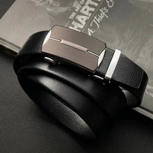 Load image into Gallery viewer, Men's Youth Pu Belt Fashion Comfort Click Belt Casual Business Pant Belt Belt
