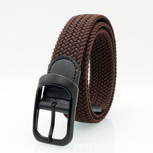 Load image into Gallery viewer, Belt Comfort and Casual Men's Leather Belt Elastic Elastic Woven Women's Belt
