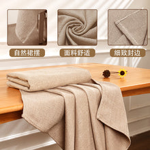 Load image into Gallery viewer, Waterproof and Oil-Proof Tablecloth Pure Color Thickened Rectangular Table Dustproof Tablecloth

