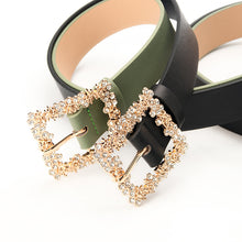 Load image into Gallery viewer, Women's Belt 2023 New Ornament Pantskirt Versatile Fashion PU Leather Belt
