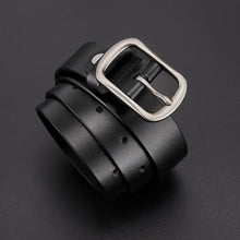 Load image into Gallery viewer, Belt Men's and Women's Same Style Overalls with Punk Genuine Leather Simple Classic Belt
