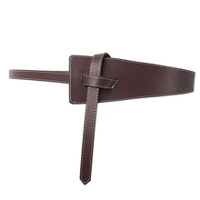 Load image into Gallery viewer, Waist-Tight Retro Knotted Suit All-Matching Outerwear Waist Seal Korean Style Fashionable Wide Belt
