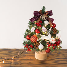 Load image into Gallery viewer, 45cm Christmas Holiday Decoration Desktop Mini Light-Emitting Christmas Tree Suit
