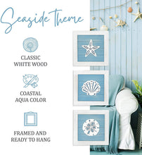 Load image into Gallery viewer, Wooden Home Summer Bathroom Listing Creative Retro Wood Ocean Style Crafts Wall Decoration Pendant
