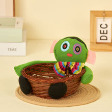 Load image into Gallery viewer, Festival Rattan Candy Basket Cute Doll Halloween Party Decoration Supplies

