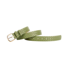 Load image into Gallery viewer, Belt Fashion Woven Pattern Pin Buckle Belt in Stock Whole All-Match Decorative Belt Jeans Strap
