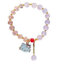 Load image into Gallery viewer, Xiaohongshu Same Style Lucky Beads Cartoon Cinnamoroll Babycinnamoroll Gift for Bestie Beaded Bracelet Night Market Stall Ornament
