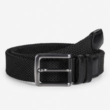 Load image into Gallery viewer, Elastic Woven Belt Men's High-End First Layer Elastic Waistband Leisure Sports Canvas Belt
