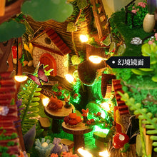 Load image into Gallery viewer, New Handmade DIY House Model Toy Creative Bookend Christmas Gift
