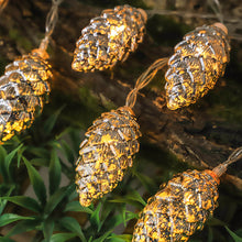 Load image into Gallery viewer, Led Christmas decorative lights simulation pine cone lights string lights Christmas atmosphere lights
