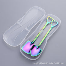 Load image into Gallery viewer, Stainless Steel Shovel Spoon Watermelon Shovel Dessert Spoon Ice-Cream Spoon Creative Shovel
