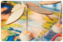 Load image into Gallery viewer, Retro Bamboo and Wood Products Balance Butterfly Ornament Home Decoration Desktop Living Room Decoration
