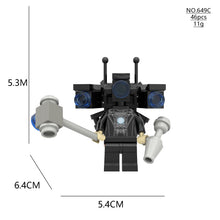 Load image into Gallery viewer, Toilet Doll Toy Skibidi Toilet Titan Monitor Human Audio Human TV Human Building Blocks Toys Suit
