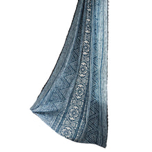 Load image into Gallery viewer, Blue Geometrical Living Room Curtains Bohemian Style Printed Curtains

