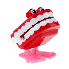 Load image into Gallery viewer, 1PCs Clockwork Winding Top Hat Jumping Teeth Winding Jumping Beauty Toy Halloween Christmas Gift
