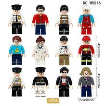 Load image into Gallery viewer, 64 Children's Building Blocks Toys Suit Doll Toy Window Box
