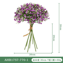 Load image into Gallery viewer, 7pcs/Set Artificial Starry Bouquet Simulation Hand Bouquet Wedding Bouquet Home Decoration Simulation Flower
