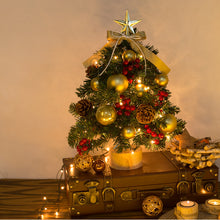 Load image into Gallery viewer, 45cm Christmas Tree with Lights Artificial DIY Christmas Decoration Ornaments
