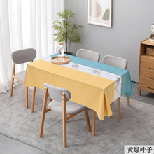 Load image into Gallery viewer, Home Tablecloth Disposable Oil-Proof PVC Home Rectangular Table Mat Coffee Table Tablecloth
