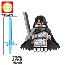 Load image into Gallery viewer, Wm6164 Suit Assembled Toy Anime Series More Wooden Sword Eight Ichigo Kurosaki Doll Toy
