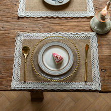 Load image into Gallery viewer, Western-Style Placemat Japanese Style Simple Home Jute Woven Insulation Mat
