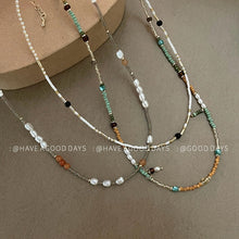 Load image into Gallery viewer, Stringed Pearls Necklace Fashion Short Necklace Accessories Necklace
