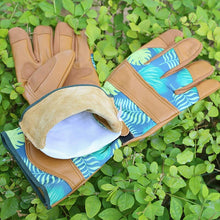Load image into Gallery viewer, Womens Gardening Gloves with Grain Leather for Yard Work,Rose Pruning and Daily Work Perfect Fitting for Women,Long
