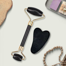 Load image into Gallery viewer, OUGEDA Natural Jade Roller Gua Sha Scraper Facial Skin Care Beauty Health Massage Tools Facial Slim Lift Masssager for Face
