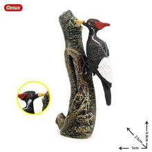 Load image into Gallery viewer, Oenux Classic Bird Animal Flamingos Parrot Sea Mew Peacock Owl Ostrich Model Solid PVC Action Figures Miniature Education Toy
