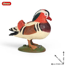 Load image into Gallery viewer, Oenux Classic Bird Animal Flamingos Parrot Sea Mew Peacock Owl Ostrich Model Solid PVC Action Figures Miniature Education Toy
