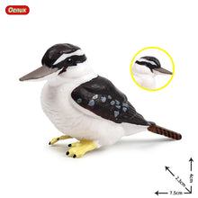 Load image into Gallery viewer, Oenux Classic Bird Animal Flamingos Parrot Sea Mew Peacock Owl Ostrich Model Solid PVC Action Figures Miniature Education Toy
