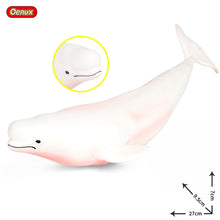 Load image into Gallery viewer, Oenux Large Size Sea Life Animals Soft Great White Shark Big Shark Action Figures Model Lifelike Educational Toys For Kids Gift
