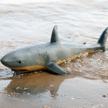 Load image into Gallery viewer, Oenux Large Size Sea Life Animals Soft Great White Shark Big Shark Action Figures Model Lifelike Educational Toys For Kids Gift
