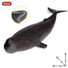 Load image into Gallery viewer, Oenux Large Size Sea Life Animals Soft Great White Shark Big Shark Action Figures Model Lifelike Educational Toys For Kids Gift
