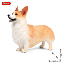 Load image into Gallery viewer, Oenux Lovely Corgi Simulation Dog Animals Action Figures Baby Running Corgi Model Figurine PVC Lifelike Collection Cute Kid Toy
