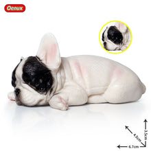 Load image into Gallery viewer, Oenux Lovely French Bulldog Animals Cute Puppy Sleep Lazy Dog Action Figures Model Figurine PVC Home Decoration Education Toy
